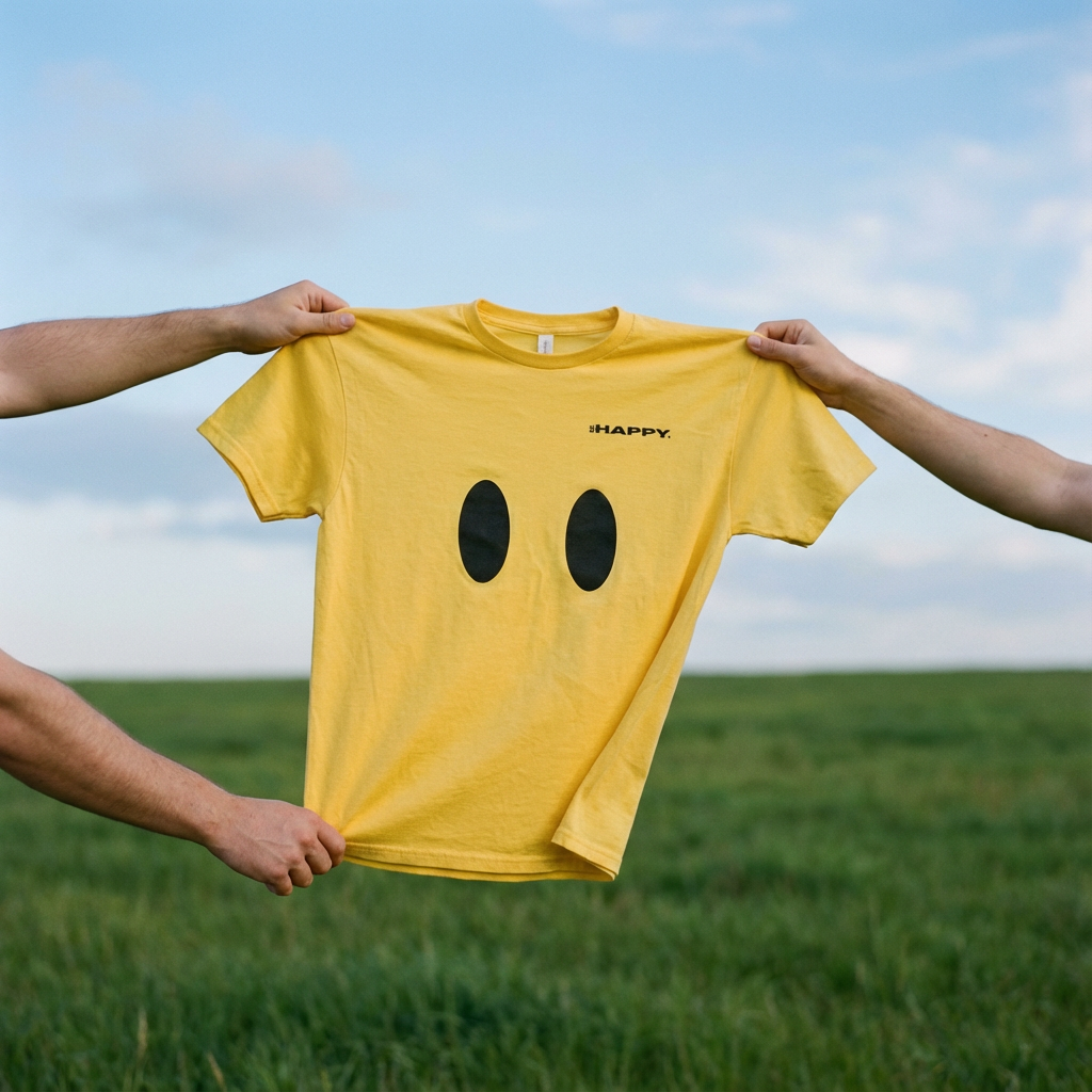 Playera Be Happy