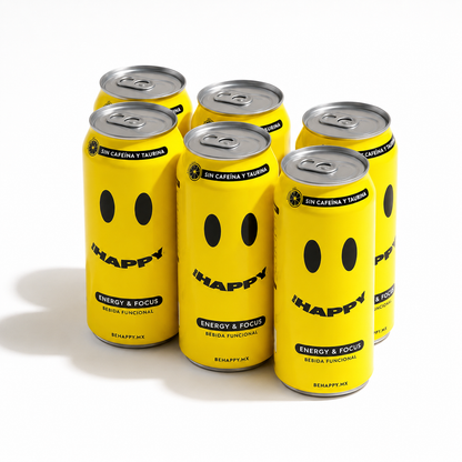 Happy | Energy & Focus 6 pack